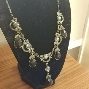 Black stone necklace